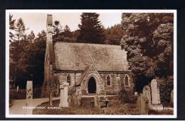RB 917 - Real Photo Postcard - Balquhidder Church & Graveyard - Stirlingshire Scotland - Stirlingshire