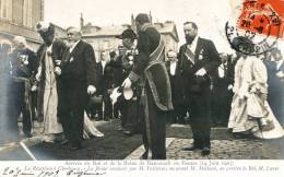 Arrivée Du Roi Et De La Reine Du DANEMARK En France 14 Juin 1907 Reception à CHERBOURG - FALLIERES - Empfänge