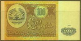 Tajikistan 100 Rub Note, P6a, UNC - Tadschikistan