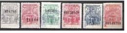 2789- LOTE SELLOS FISCALES MUTUALIDAD JUDICIAL ESCASOS 5,10,15,25,40,50 PESETAS - Revenue Stamps