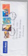 2000 Australia Multifranked Cover. Sport, Water Polo, Olympic Games, Jesus Christ, Christianity. (V01357) - Storia Postale