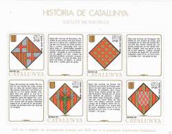 Lupa 1141. Hojita Historia De Catalunya.  Escudos Municipales, Viñeta - Plaatfouten & Curiosa