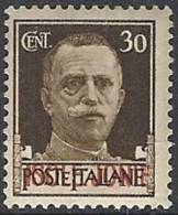 1941 ISOLE JONIE EMISSIONI GENERALI 30 CENT MH * - RR11205 - Isole Ionie