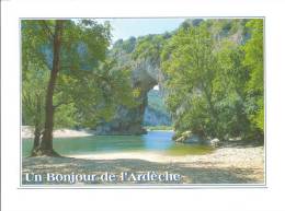 France, Rhône Alpes, Un Bonjour De L'Ardèche,Paysage Du Vivarais, Le Pont D'Arc - Vallon Pont D'Arc