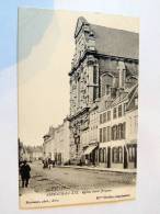 Carte Postale Ancienne : AIRE SUR LA LYS : Eglise Saint-Jacques , Animé - Aire Sur La Lys