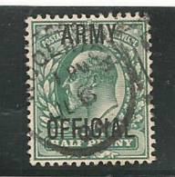 UK - OFFICIAL STAMPS -  ARMY - 1902 - SG # O48 - USED - - Dienstmarken