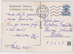 1997 Czech Republic Postcard. Zatec16.12.97.  (F02031) - Postkaarten