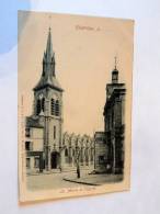 Carte Postale Ancienne : CHATILLON : La Mairie Et L'Eglise - Châtillon