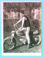 Old Photography - Motorcycle - Cyclisme