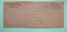 USA 1935 Cover Washington To Worcester - Navy Logo - Lettres & Documents