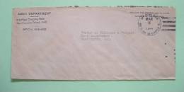 USA 1944 Cover San Diego To Washington - NAVY Dept. At San Clemente Island - Lettres & Documents