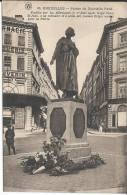 BRUXELLES: Statue De Gabrielle Petit, Fusillée Par Les Allemand Le 1°avril 1916 - Berühmte Personen