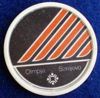 OLYMPIADE SARAJEVO 1984 OPENING CEREMONY BADGE - Uniformes Recordatorios & Misc