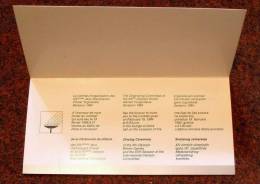 OLYMPIADE SARAJEVO 1984 , INVITING CARD FOR THE CLOSING CEREMONY COCTAIL - Bekleidung, Souvenirs Und Sonstige