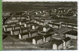 Werl, Kanadische Wohnsiedlung Um 1950/1960, Verlag: Cramers Kunstanstalt KG, Dortmund  , Postkarte, Unbenutzt - Werl