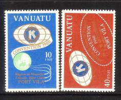 Vanuatu 1980 NZ District Kiwanis Convention Port Villa Inscibed In French MNH - Vanuatu (1980-...)