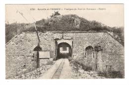 CPA :55 - Verdun : Vestiges Du Fort De Tavanne : Entrée - Oorlog 1914-18