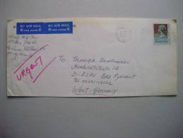 Hongkong 549 III Auf Brief Oo Used, Stempel Kowloon,  26.1.1990 - Brieven En Documenten
