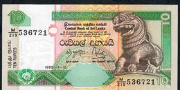 SRI LANKA   P108 10  RUPEES 15.11.1995  #M/219     UNC. - Sri Lanka