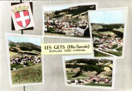 Delcampe - CPSM  LES GETS    Le Village   En Multivues - Les Gets