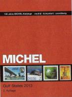 Stamps Of Gulf-States UAE Naher Osten Katalog 2013 New 89€ Arabia Country MICHEL Part 10 In English Catalogue Of Germany - Anglais