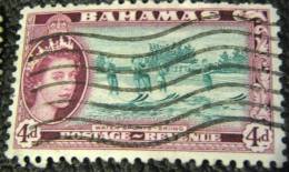 Bahamas 1954 Water Skiing Water Sports 4d - Used - 1859-1963 Crown Colony
