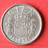 SPAIN  100  PESETAS  1986   KM# 826  -    (1327) - 100 Peseta