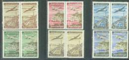 YU 1947-515-20 DEFINITIVE AIR MAIL, YUGOSLAVIA, Michel # 515-20 I II, 12v, MNH - Nuovi