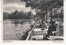 BR47148 Bad Nauheim Teichhaus Terrasse       2 Scans - Bad Nauheim