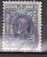 Southern Rhodesia, 1931-37, SG 27, Fiscally Used, High Cat Value - Rhodésie Du Sud (...-1964)