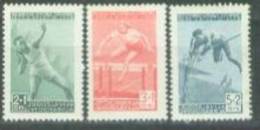 YU 1948-557-9 SPORT, YUGOSLAVIA, 3v, Mint, ** - Ongebruikt