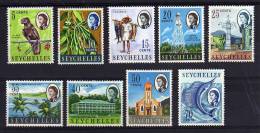 Seychelles - 1962 - Definitives (Part Set) - MH - Seychellen (...-1976)