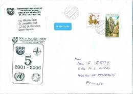 Czech Republic  2006 Cover  Cernosice United Nations  NATO - Covers & Documents