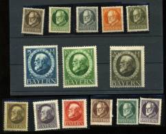 BAYERN  94/109 *    Cote 180  € Michel - Mint