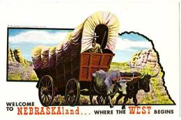 Welcome To Nebraskaland Where The West Begins - & Atelage - Autres & Non Classés