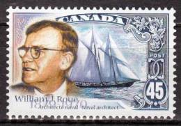 CANADA 1998 - Bateau Voilier, Architecte Naval - 1v Neufs // Mnh - Neufs