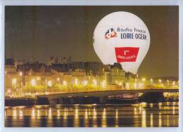 CARTE FANTAISIE BALLON RADIO FRANCE LOIRE OCEAN 1ère Radio Locale, Nantes - Globos