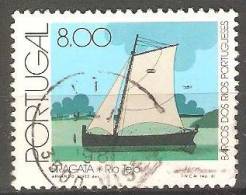 PORTUGAL - 1981,  Barcos Dos Rios Portugueses.  8.00   (o)  MUNDIFIL  Nº 1504 - Gebraucht