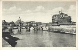 ROMA PONT CASTEL SAN ANGELO  SIN ESCRIBIR - Castel Sant'Angelo