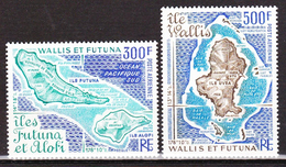 Wallis & Futuna - Neufs **- PA N°  80/81 - Cartes - MNH - Ungebraucht