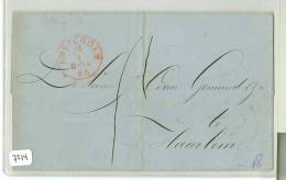 HANDGESCHREVEN REKENING Uit 1865 Uit AMSTERDAM Aan De HEER Van GEMUND Te HAARLEM  (7214) - Storia Postale