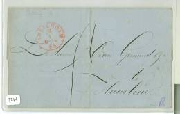 HANDGESCHREVEN REKENING Uit 1865 Uit AMSTERDAM Aan De HEER Van GEMUND Te HAARLEM  (7214) - Lettres & Documents