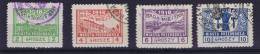 Poland/Polen: Przedborz Mi  7 - 10 , Canceled, 7 = Perfo 11,50, 8-9-10 Perfo 10 - Used Stamps