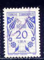 Turkey, Yvert No 171 - Dienstzegels
