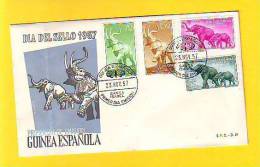 Old Letter - Guinea Espanola, FDC - Guinée Espagnole