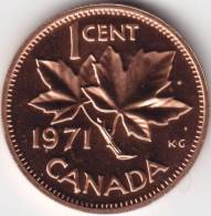 @Y@   CANADA  1 Cent 1971   Proof  (C632) - Canada
