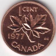 @Y@   CANADA  1 Cent 1977   Proof   (C633) - Canada