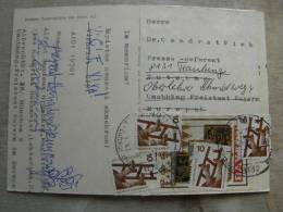 DACHAU - In Memoriam (backside Message , Stamps)   D94119 - Dachau