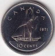 @Y@   CANADA  10 Cent 1971   UNC   (C636) - Canada