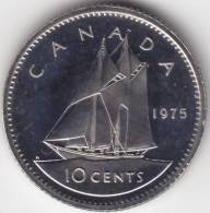 @Y@   CANADA  10 Cent 1975  Proof   (C637) - Canada